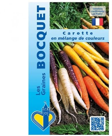 Sachet de graines de Carotte en mélange - 5 g - LES GRAINES BOCQUET