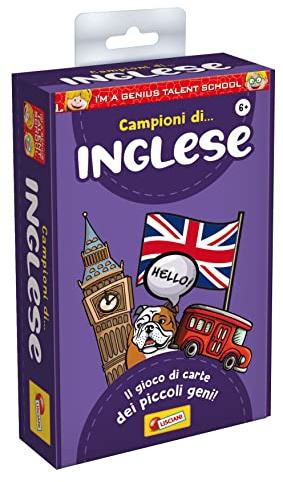 Liscianigiochi - I'm a genius Campioni di Inglese, 92314, da 5 anni