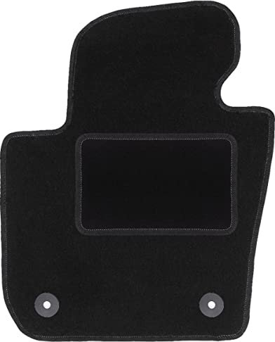 Wielganizator Automatte – Passend für Skoda Superb II Limousine, Kombi 2008-2015 – Velours – Autozubehör - Auto Fußmatten – Fußmatte Auto – 1-teilig - schwarz