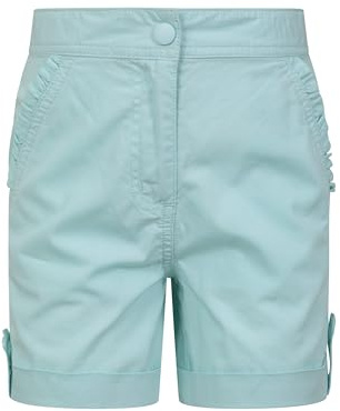 Mountain Warehouse Shore Shorts für Kinder - Kindershorts aus 100% Baumwolle, Kurze Atmungsaktive Hose, Strand Shorts, Lässige - Frühling, Sommer Aquamarin Kinder 164 EU (13 Jahre)