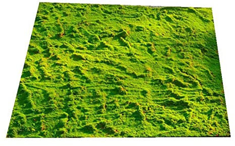 GOFQB Künstliche Moosmatte Rasenteppich Künstliche Mooswand Hohe Dichte Und Haltbarkeit für Patio Balkon Außen Innen (Color : E, Size : 1X1M)