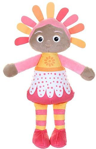 In the Night Garden Cuddly Soft Toy CBeebies Upsy Daisy Softie 30cm for Babies Toddlers 0-3 Suitable from Birth Colourful Comforting Cuddly Toy, Pink, Ice