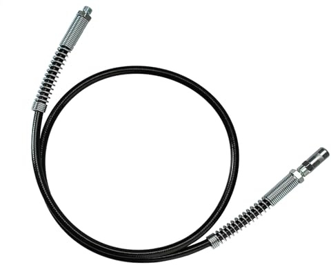 49-16-2647 Grease Gun Hose 48 for Milwauke M18 Grease Gun,Replacement Milwauke Grease Gun Hose (W/Coupler)