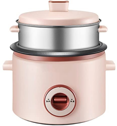 Olla arrocera y vaporera de 3L con función de mantener caliente cocción automática, olla interior antiadherente para preparar arroz y vapor, alimentos y verduras saludables