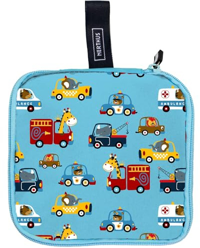 NERTHUS FIH 1356 Bolsa Isotermica para Sandwich, Reutilizable, Ecológica, Adaptable, facil de Limpiar