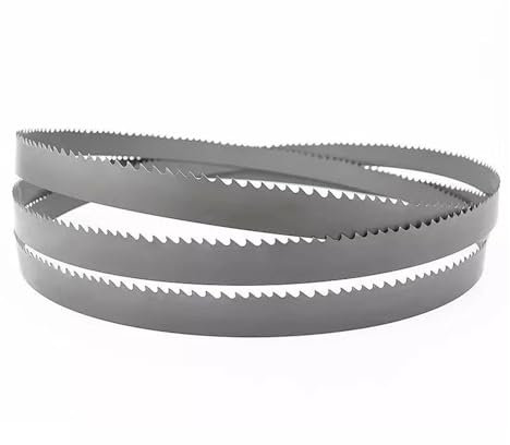 1 Stück Bandsägeblatt for Schneiden von Hartholz Länge 1735–2600 mm Breite 19 mm oder 3/4 Zoll Dicke 0,9 mm Zähne 5/8 Tpi Weichmetall M42 Bimetall-Bandsägeblatt.(Length 2120mm)
