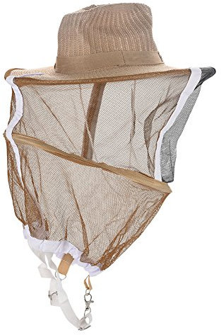 Jwthee Imkerhut, Kopfnetzhut, Sonnenhut, Eimerhut, Gartenhut mit Kopfnetz, Mesh-Gesicht für Outdoor-Wandern, Gartenarbeit, Imkerei