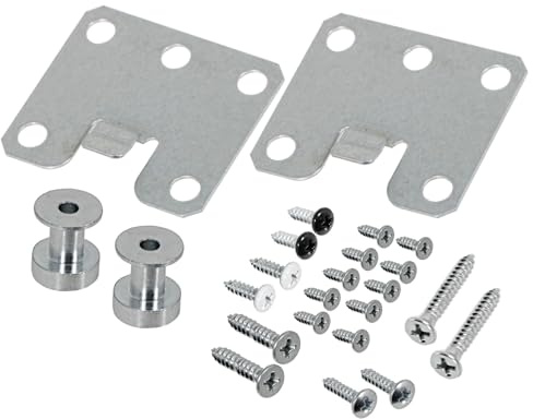 SPARES2GO Kit de fixation de porte intégré pour lave-vaisselle Candy CDI 10P27, 10P57X, 10P75X, 45, 454 -S, 4545-80, 50, 9P45-S, 9P50-S, CEDI452-47, CEDS 15X-S compatible avec Hoover HFI 550-80, HFI