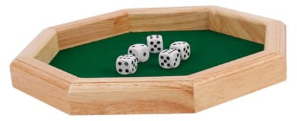VICASKY Würfelsatz Aus Hochwertigem Material Für Langlebigen Gebrauch Glatt Und Angenehm Hand Kompakt Und Leicht Zu Transportieren Für Partys Clubs Bars Und Pubs Trinkspielsatz Für Unterha