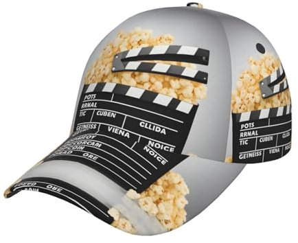 Oudrspo Baseball Cap Mütze für Damen und Herren, stylisches Leichtigkeits-Design, Namensaufdrucke, Schwarz, Schwarz, Einheitsgröße