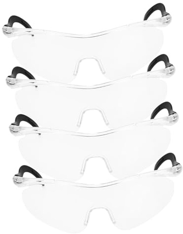 Toyvian 4 Skyddsglasögon Leksaker Säkerhetsglasögon Barn Skytteglasögon Skyddande Glasögon Barn Skyddsglasögon Vetenskapsglasögon Squashglasögon Ögonskydd Skyddssolglasögon