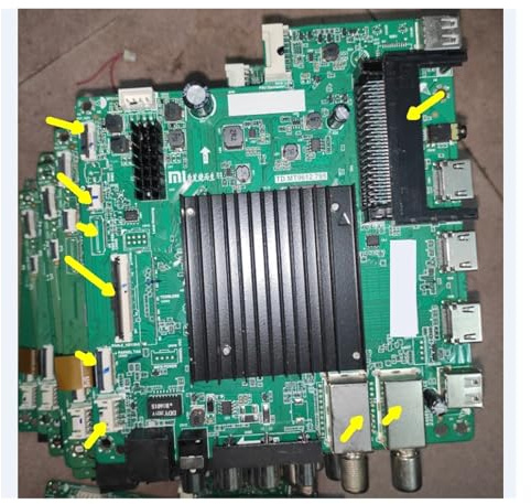 TD.MT9612.795 Netzwerk-WLAN-TV-Motherboard 2 Hochfrequenztuner CI-Schnittstelle, Achten Sie Auf Mehrere Verkabelungsanschlüsse(NO T 5KOU)