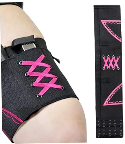 Oberschenkelholster für Frauen, Beinholster, starker Rutschfester und Verstellbarer Nylon-Oberschenkel, multifunktionales Waffenzubehör für Frauen