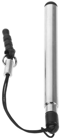 TOPBATHY Capacitive Pen Stylus Pen Portable Smooth and Accurate Input for Touch Screen Devices and Laptops Drawing Silver