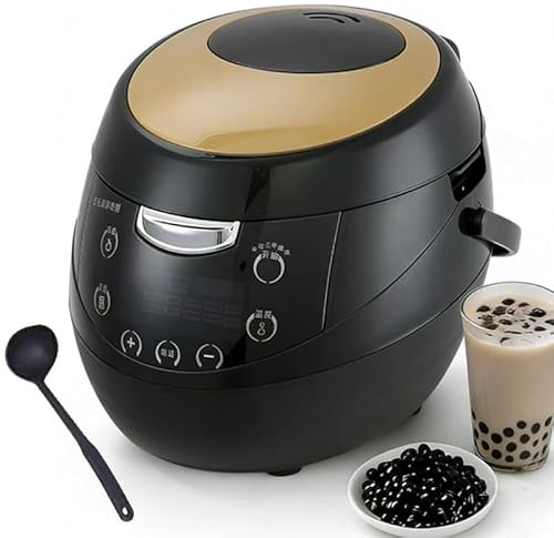 Pearl Cooker, Macchina per perle automatica commerciale da 8 litri, Pentola per perle antiaderente con controllo touch digitale per Negozio di tè al latte Panetteria Caffetteria