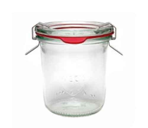 12 Weck Gläser 140 ml Einmachgläser Sturzgläser Weckgläser / inkl Einkochringe Klammern Glasdeckel