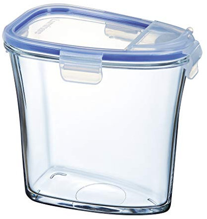 Luminarc 8013020.0 Pure Active Box Hohe mit Ventil auf Deckel Glas transparent 18,2 x 11,2 x 17,15 cm 145 ml
