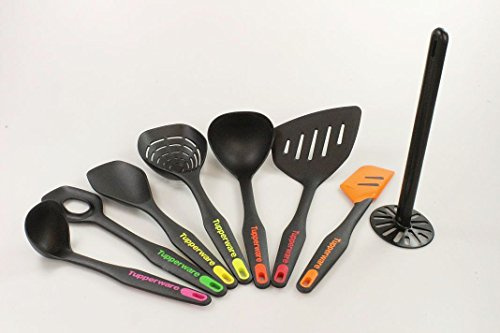 Tupperware Handy Serving Ladle & Mixing Spoon + Spatula + 10255202 Purée + Scraper