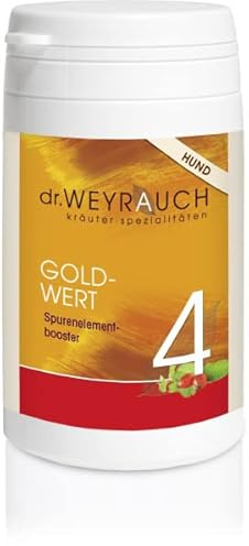 Dr. Weyrauch Nr. 4 Goldwert / 60 Kapseln Hund Ergänzungsfuttermittel für Hunde