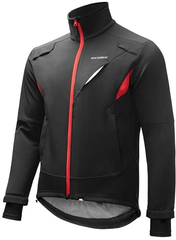 ROCKBROS Jacke Hose Fahrradbekleidung Winter Sport Winddicht Wasserdicht Warm Jacke Hosen Europäische Größe Fleece Herren Damen Unisex