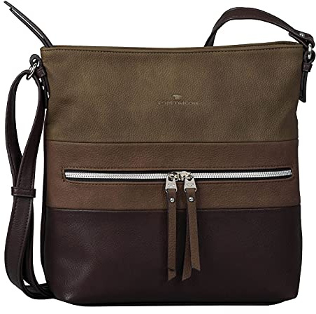 TOM TAILOR, ELLEN, Damen, Umhängetasche, L, Mixed Brown
