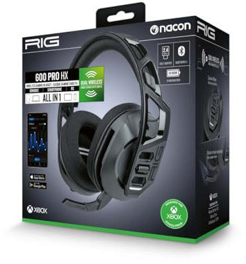 Nacon Casque sans Fil RF et Bluetooth RIG600PRO (RIG600PROHX)