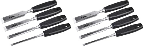 Rolson 56159 Ensemble de ciseaux à bois (4 pièces) (Lot de 2)