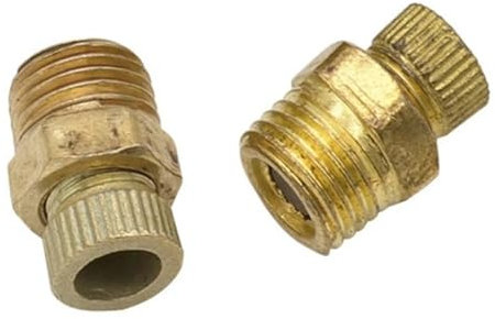 2 stücke Silent Air Kompressor Ablassschraube Ablassventil Schraube Kupfer for Schraubenkompressoren for Entleeren Pneumatische Werkzeugteile