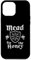 Hülle für iPhone 15 Pro Max Mead Sip The Honey | Retro Bee Drinking Met