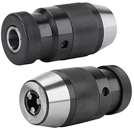 WPKD BLUEIY Portabrocas Autoajustable,0-13 Mm 1/2Acero Resistente sin Llave B16 Adaptador de Portabrocas Manual de Cambio Rápido,para Taladro Eléctrico de Mano,Martillo Rotativo,Llave de Impacto