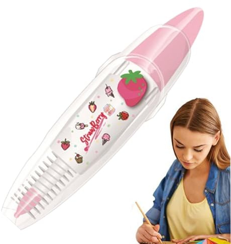 Mbiyhgta Belle bande de correction de dentelle | Stylo à ruban correcteur - Stylo à bande correctrice créative, marquage précis, pour Scrapbooking, papeterie, journal intime, fournitures scolaires