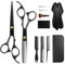 NEUTYPECHIC 11 Pezzi Forbici Parrucchiere Professionali Super Affilato, Forbici per Sfoltire i Capelli Acciaio Inossidabile, Kit Parrucchiere Professionale Salone, Set di Forbici da Parrucchiere Casa