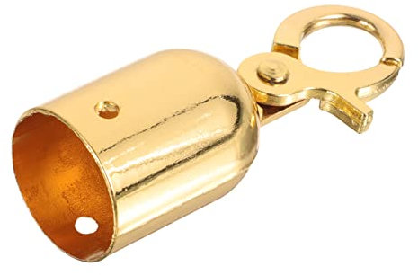 LAPYAPPE Capuchon De Corde Acier Inoxydable Avec Mousqueton Butée De Fin De Corde Pour Barrières De Sécurité Et Accès Public Résistant Et Accessoire De Railing Pour Événements Et