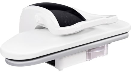 Intelligent Steam Press, 1600W Digital Steam Press Machine Large Capacity Ironing Pressing Equipment Electric Pressing Machine w/5 Fabric Settings&Touch Screen for Bedroom Living Room Flat
