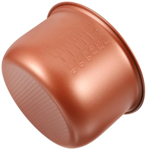 POPETPOP Olla Interior para Arrocera Eléctrica 7.08X7.08X4.13In Revestimiento Antiadherente Multifunción para Cocinar Arroz Y Sopas En Hogar Y Cocina