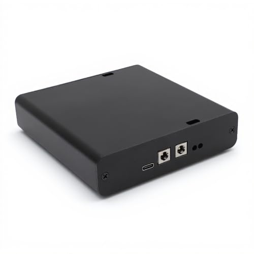 ASHATA Fuente de Alimentación Lineal de Filtrado Compuesto Avanzado DC 5-24V, Purificador de Energía de Alta Tasa de Supresión de Ondulación para RasPi, Soporte de Interfaz Tipo C
