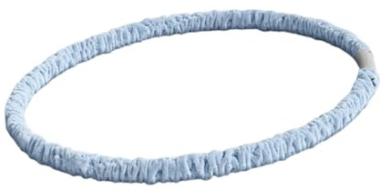 Qianly Fitness Hoop Trainingsreifen Gymnastikreifen Massage Sportreifen Aus Polyesterbeschichtetem Material Und Metall Federkern für Sanftes Tr, Blau