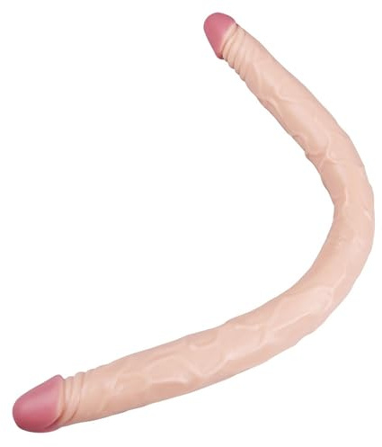 CYGzeon Double Gode XXL, Gode Classique, Double Plaisir De Pénétration Et De Stimulation Produits De Haute Réalité for Couples Lesbiens, Godes Anaux En Silicone Souple Et Outils De Masturbation