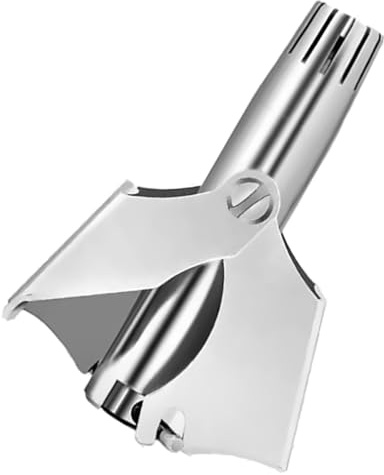 MAGICLULU Recortador Manual de Vello Nasal para Hombres en Acero Inoxidable, para Limpieza Rápida, Portátil Adecuado para Uso Diario y Viajes