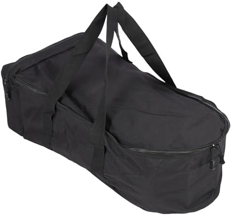 Taidda wasserdichte Angelköder-Bootstasche, Reißfest, Universelle Tragetasche für, 1000D Oxford-Stoff, 61 X 30,5 X 20,3 cm (Black)