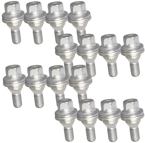 Parlex 16X Alloy Wheel Bolt 46664 For Citroen C1 For Peugeot 107 108 For Toyota Aygo 540580