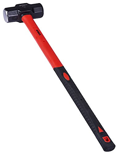 Amtech A2150 2.7kg (6lb) Sledge Hammer with Long fibreglass Shaft