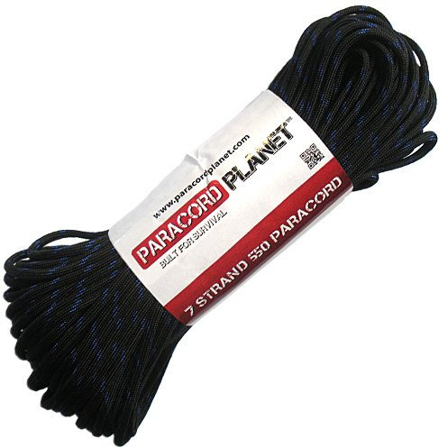 PARACORD PLANET 550-pound Sicherheit Typ III Gewerbe Paracord Bright Farben, Jedi, 50 ft