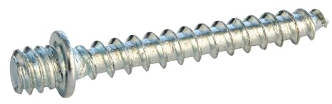 SOMATHERM FOR YOU - Holzschraubenhalter 7/150-30 mm - Packung mit 100 Stück - Polierter Stahl mit Schulter.