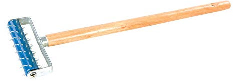 Dapetz ® 150mm x 480mm Wallpaper Perforator Remover/Removal Steamer/Stripping for perforating Wall coverings and Faster Removal of Wallpaper Spiked Nail Roller