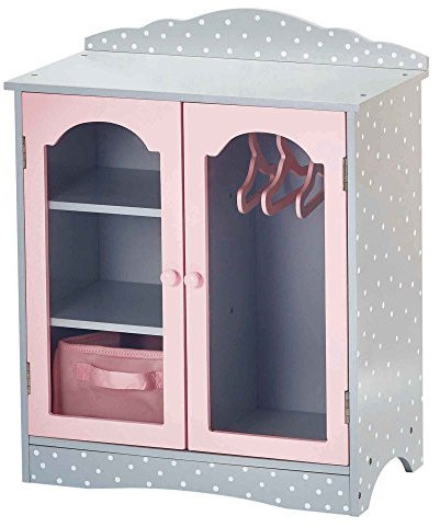 Puppenschrank Holz Puppenzubehör Babypuppen Spielzeug Olivias World TD-0210AG
