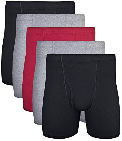 Gildan Herrunderkläder, täckt midjeband, boxershorts, multipack, XL