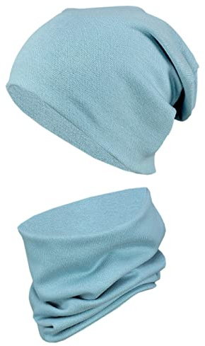 TupTam Mütze und Schal Kinder Set | Weiches Set für Herbst und Winter