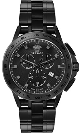Versace Analog Modell VE3E00921 New Sport Tech Chrono 45 mm 10 ATM. Marke: