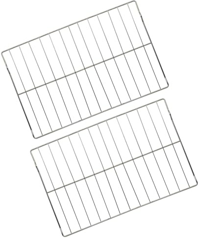 W10256908 Oven Rack 23.92 x 15.7'' Replace AP4411894, 3195710, W10138079, W10179196, Oven Racks Replacement Compatible with Whirlpool Range Oven Stove Jenn-Air Range Stove 304 Stainless Steel (2 Pack)